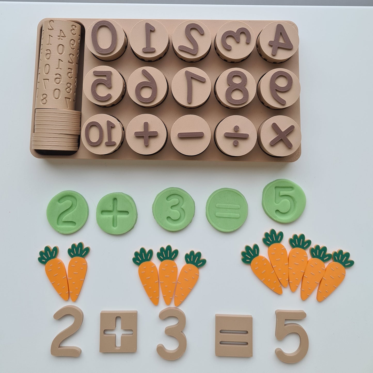 Set senzorial cifre & operatii matematice