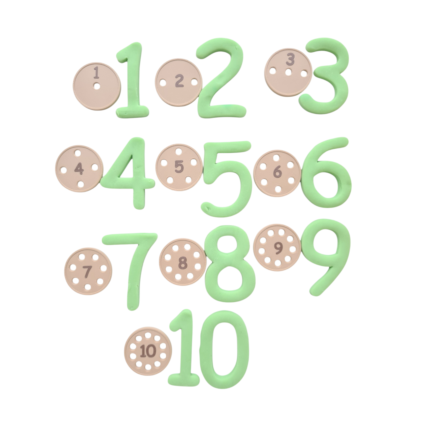 Set senzorial decupatoare Cifre