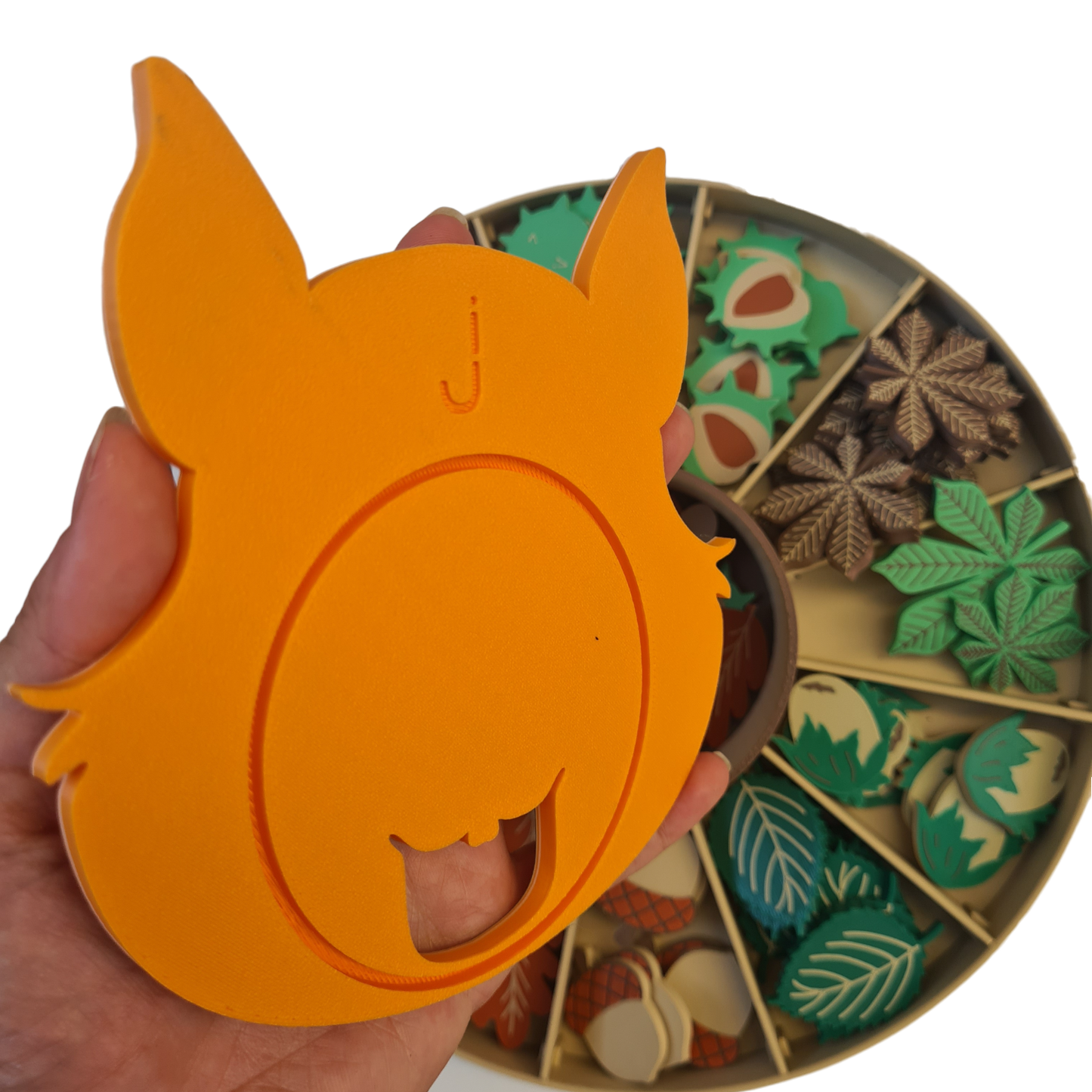 Veverita – capac interactiv pentru tubul de hrănire