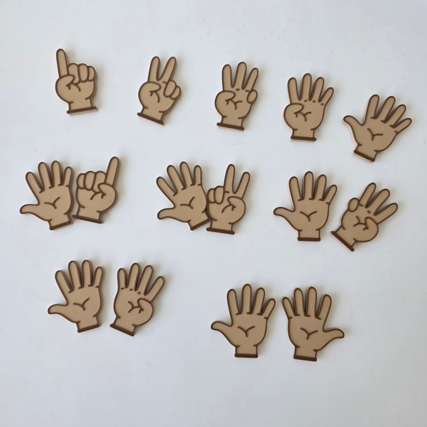 Piese libere „Mânuțe de numărat"