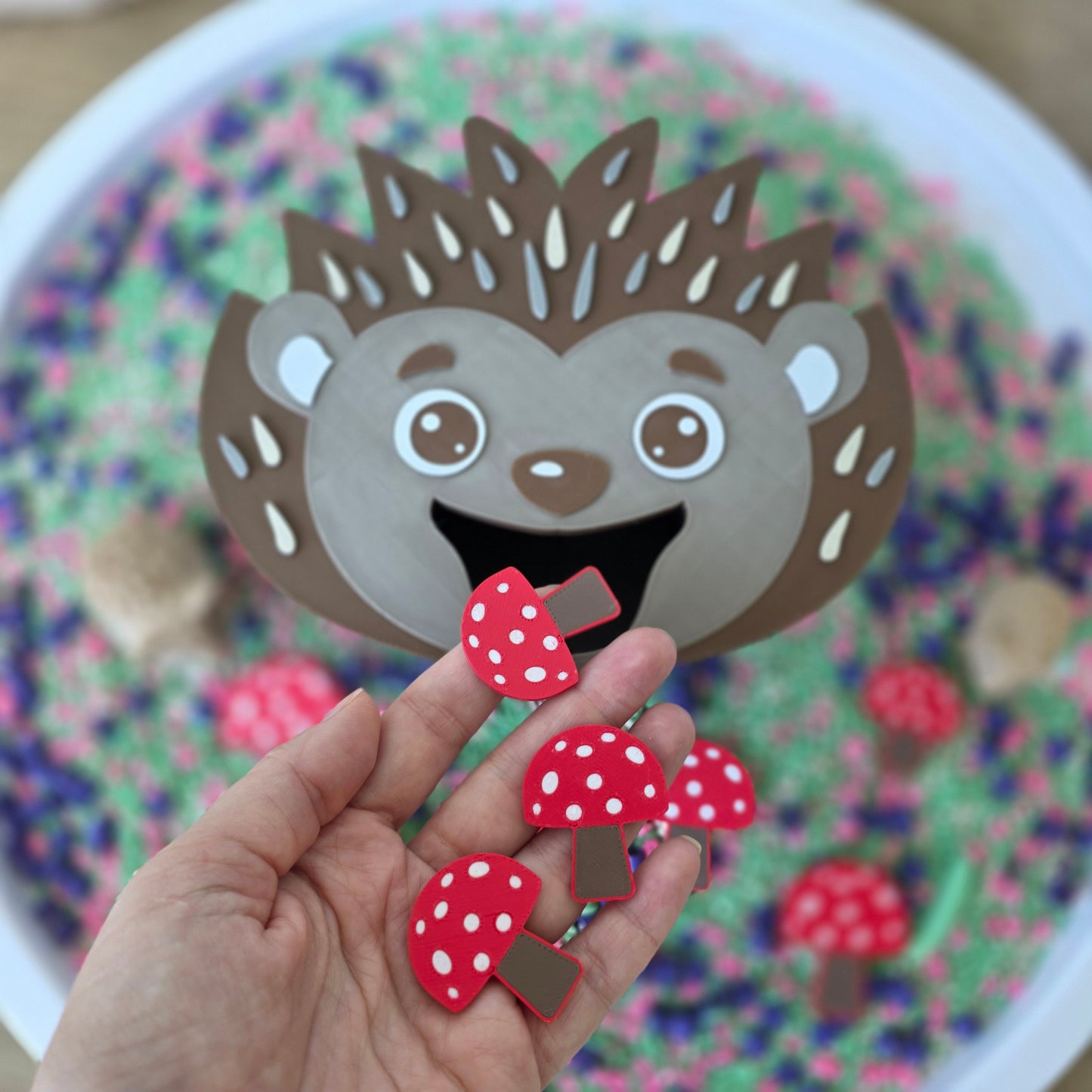 Arici – capac interactiv pentru tubul de hrănire