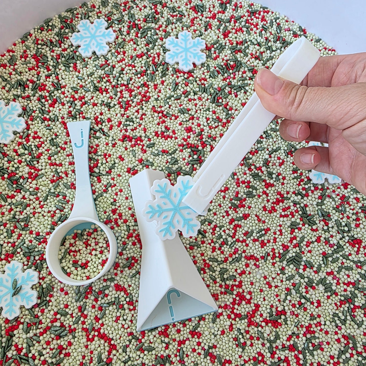 Accesorii pentru joaca senzoriala - Iarna