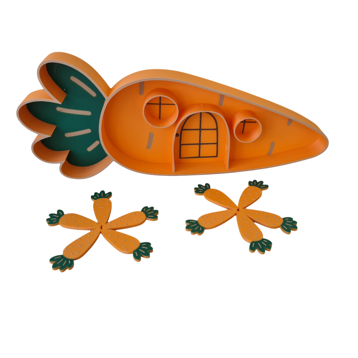 Tavă Senzorială Căsuța Morcov