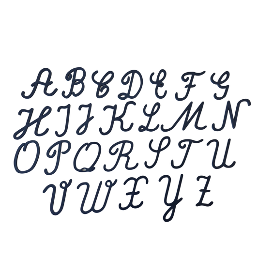 Set litere MARI de mână – comandă personalizată