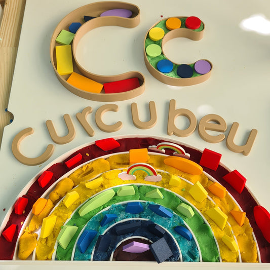 Tava senzoriala Curcubeu