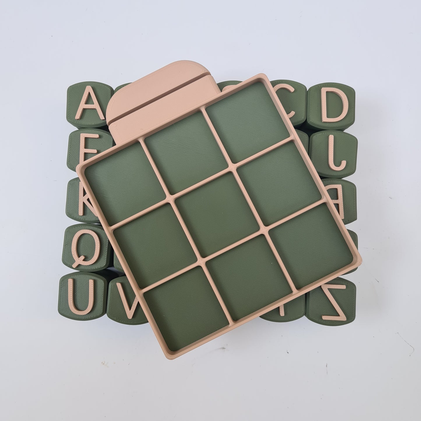 Set senzorial învățare – 31 piese - LITERE mici