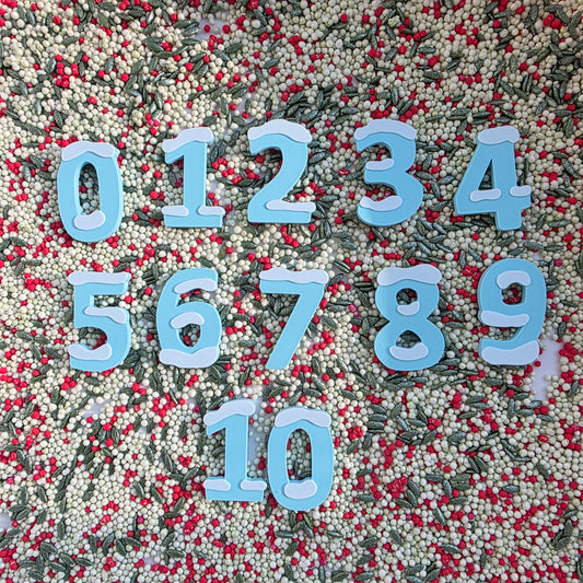 Set Senzorial "Cifre înghețate"