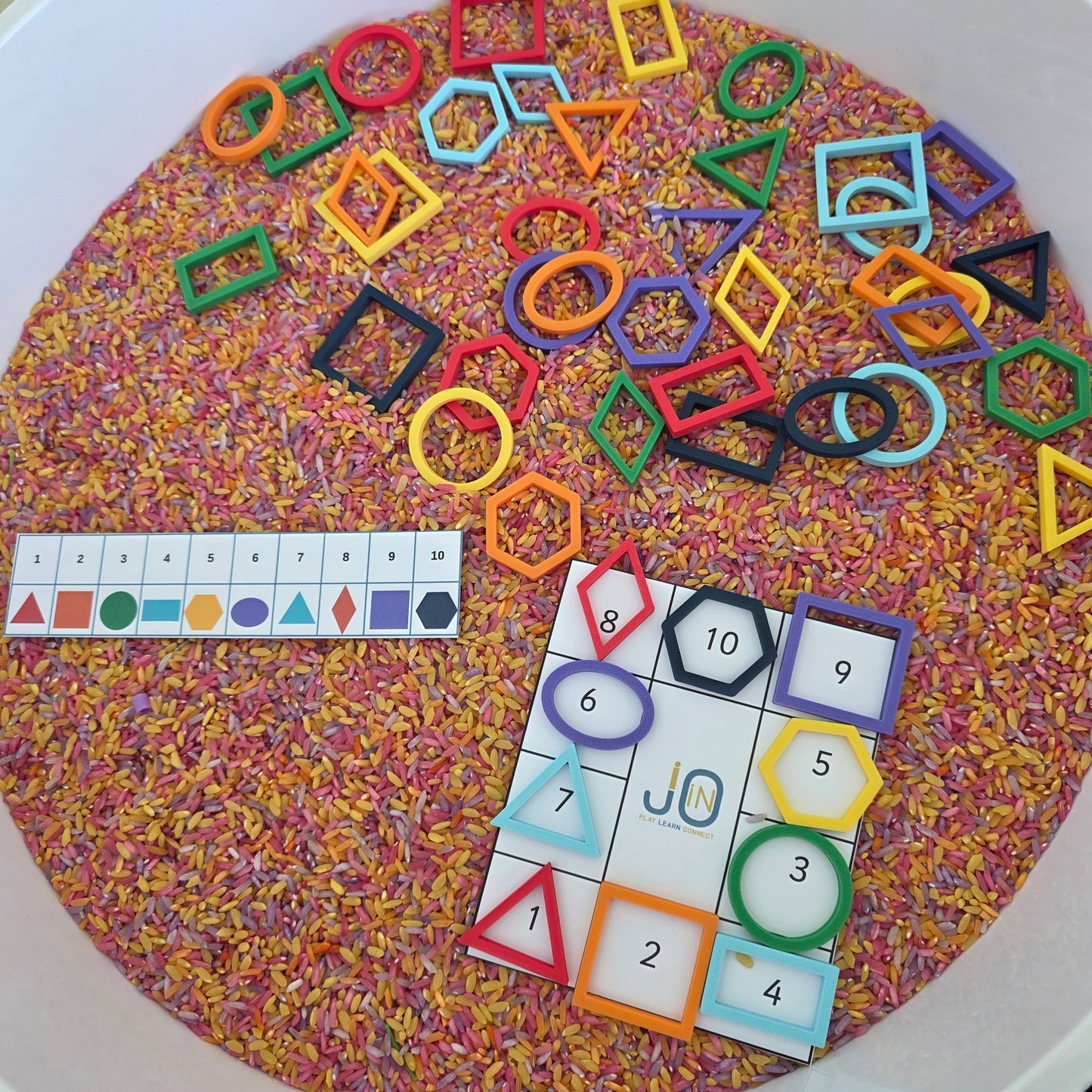 Forme Geometrice Curcubeu 🌈