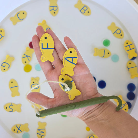 Litere la Pescuit – Joc Educativ Magnetic