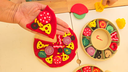PIZZA Maker Kit  - Creează. Modelează. Gătește. Învață.