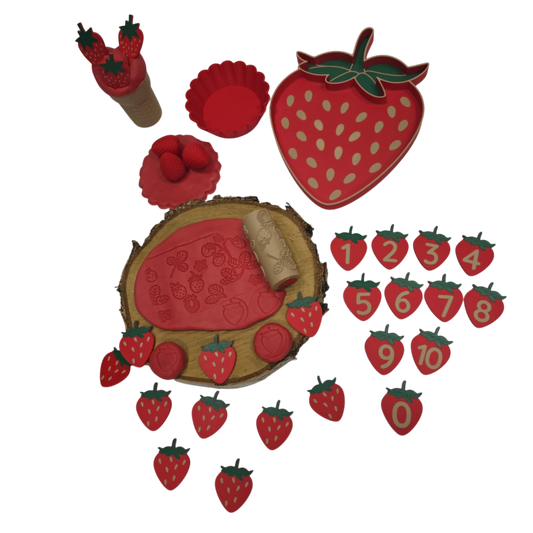 🍓 Set Senzorial – CĂPȘUNI
