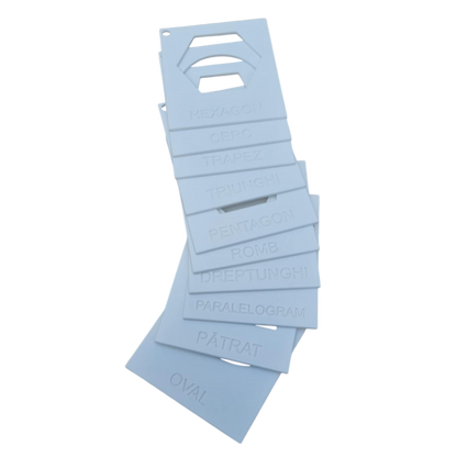 Set Șabloane Forme Geometrice