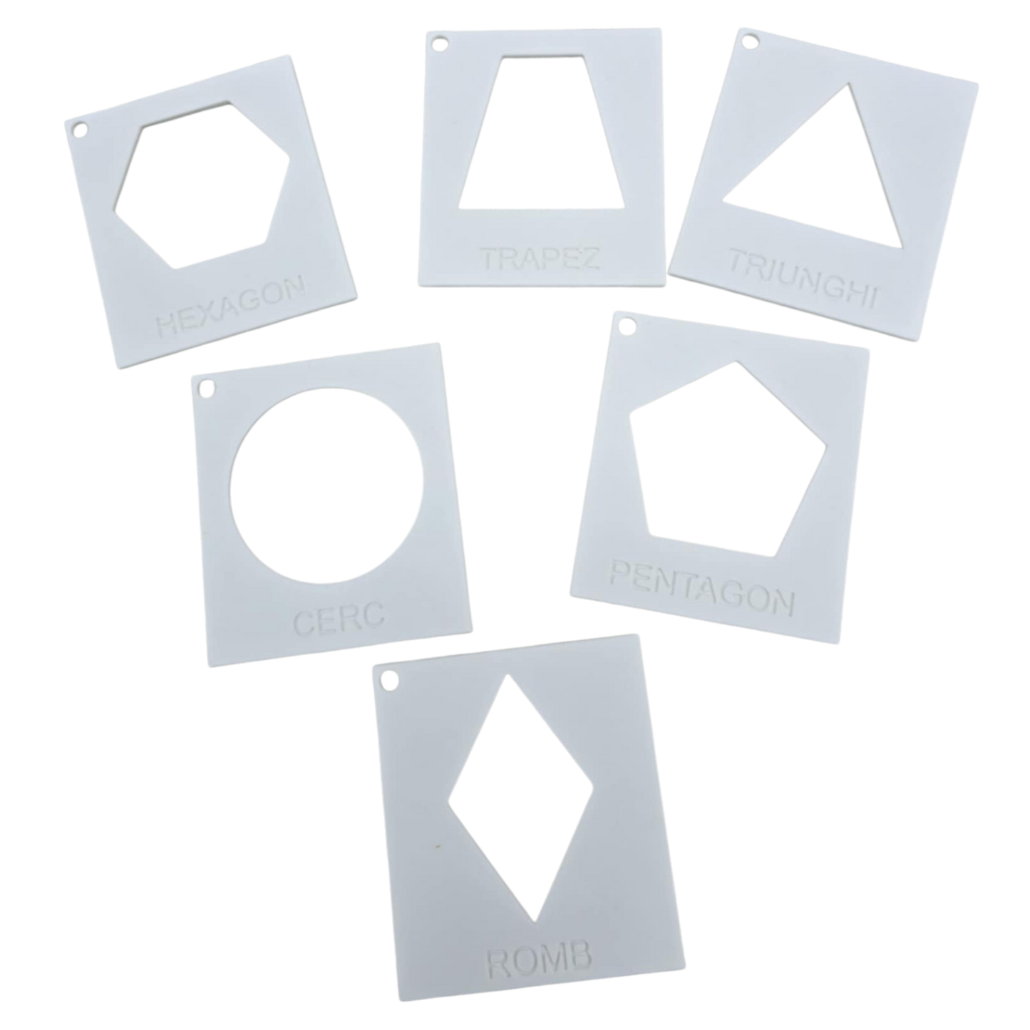 Set Șabloane Forme Geometrice