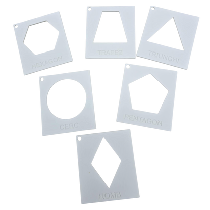 Set Șabloane Forme Geometrice