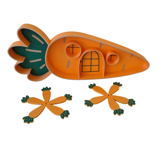 Tavă Senzorială Căsuța Morcov