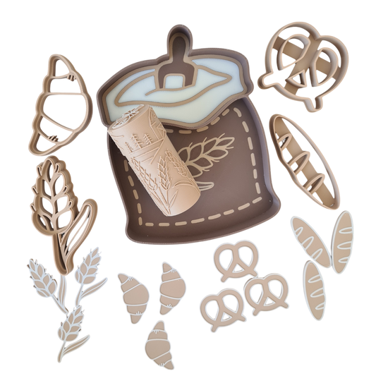 Set de invatare - De la grau la paine