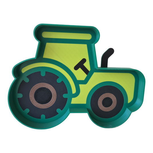 Tavă Senzorială Tractor + Decupator