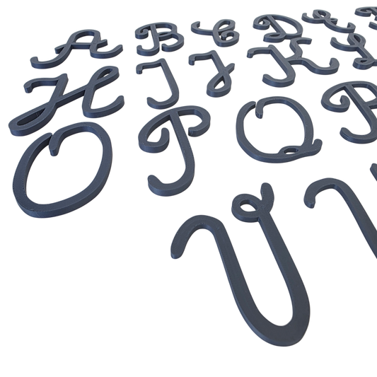 Set litere MARI de mână – comandă personalizată